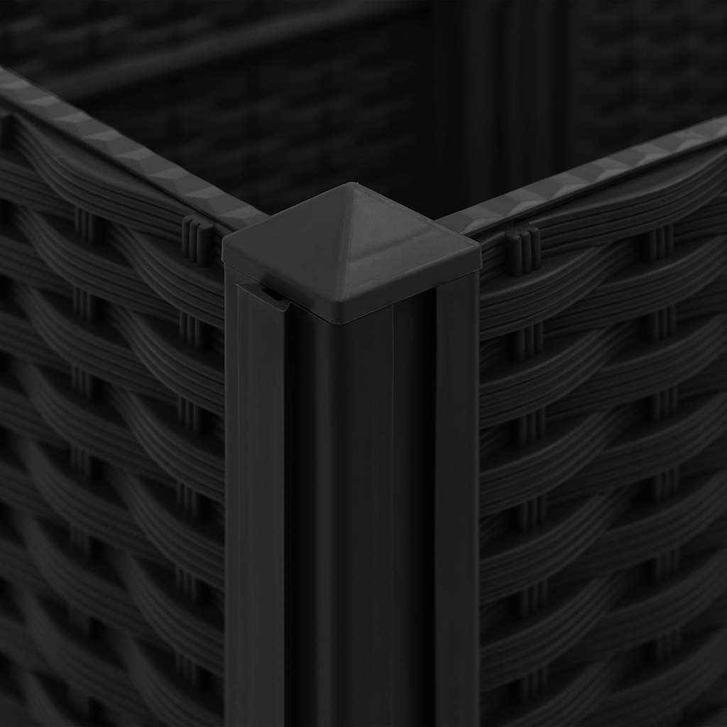 Plantenbak verhoogd 160x40x38 cm polypropyleen is nu te koop bij PeponiXL, paradijselijk wonen!