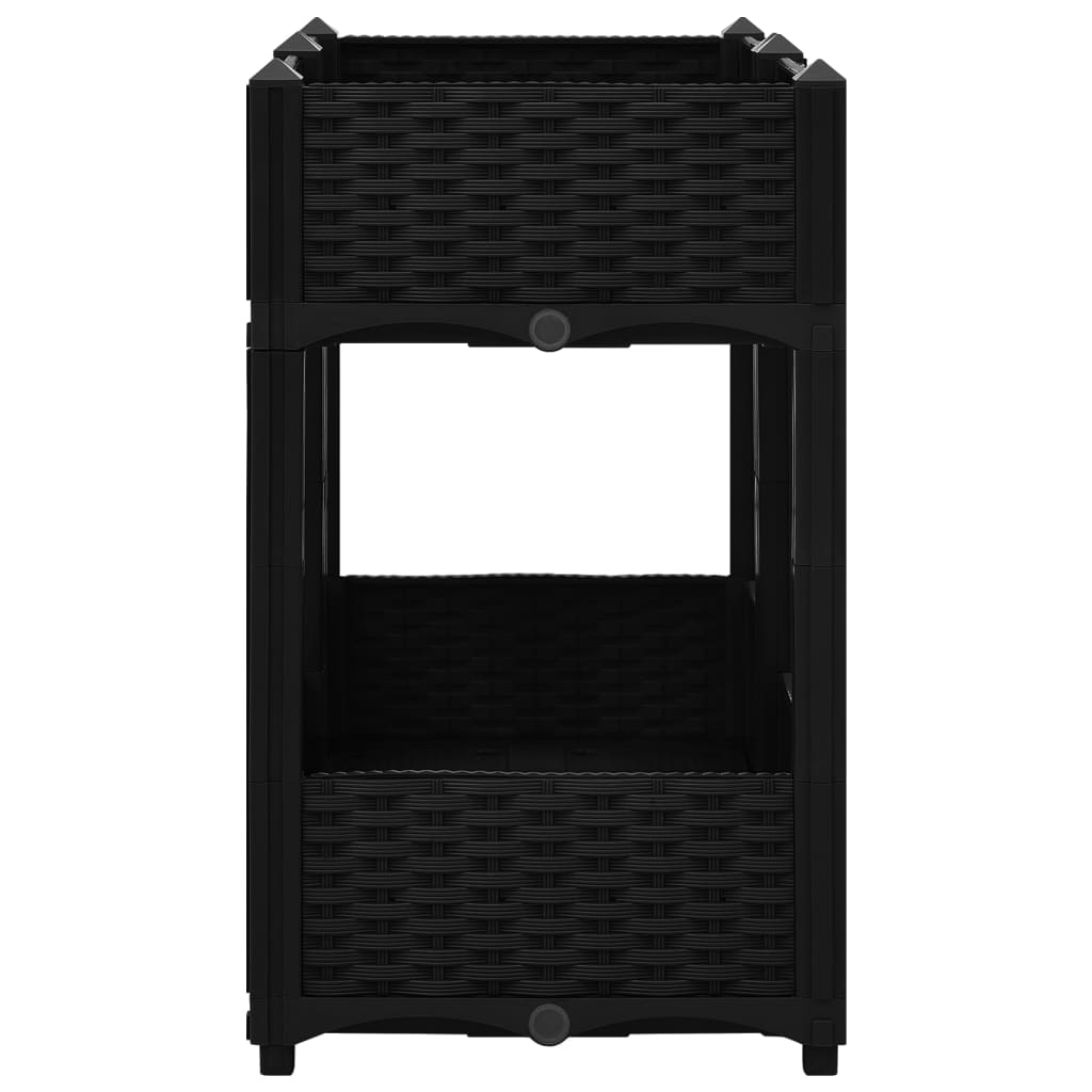 Plantenbak verhoogd 80x40x71 cm polypropyleen is nu te koop bij PeponiXL, paradijselijk wonen!