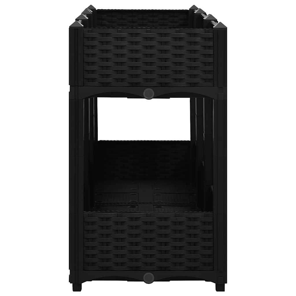 Plantenbak verhoogd 120x40x71 cm polypropyleen is nu te koop bij PeponiXL, paradijselijk wonen!