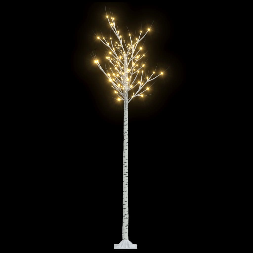Kerstboom wilg met 220 warmwittte LED's binnen en buiten 2,2 m is nu te koop bij PeponiXL, paradijselijk wonen!