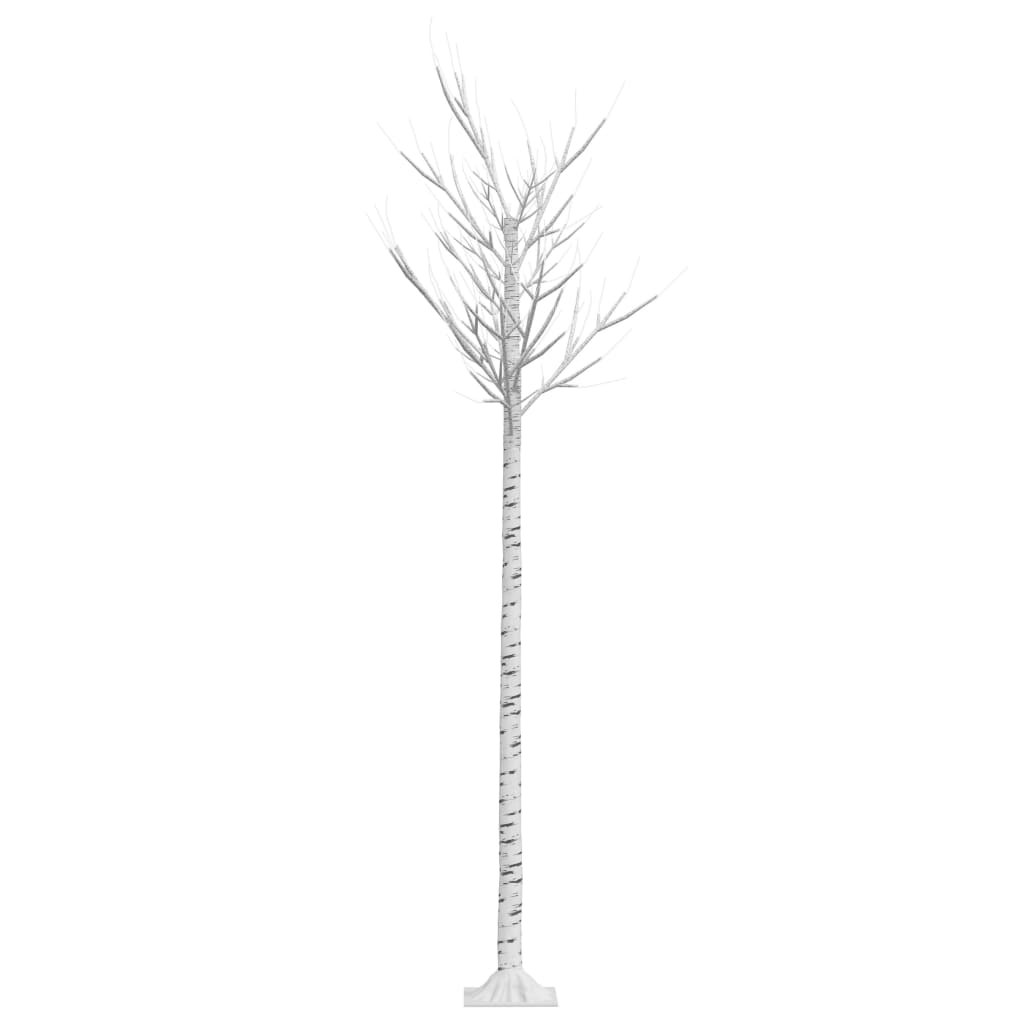 Kerstboom wilg met 220 warmwittte LED's binnen en buiten 2,2 m is nu te koop bij PeponiXL, paradijselijk wonen!