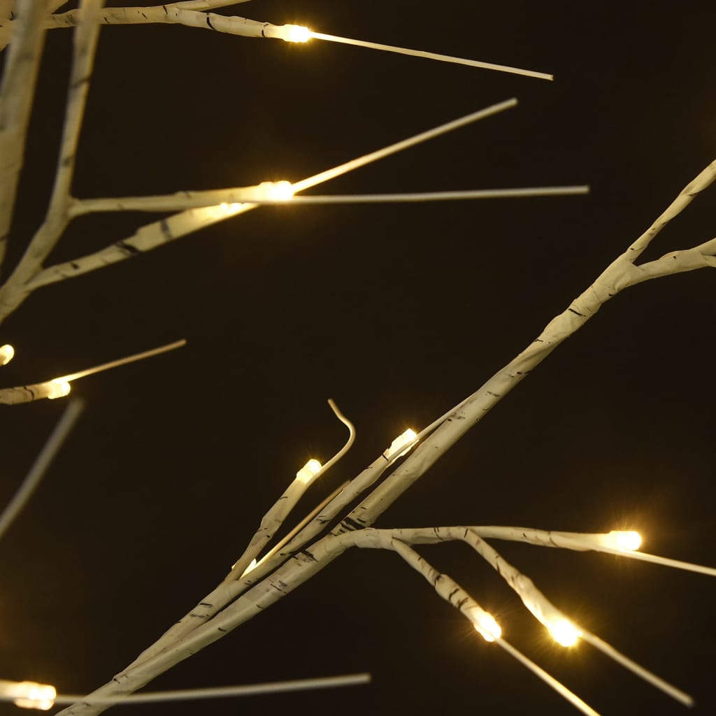 Kerstboom wilg met 220 warmwittte LED's binnen en buiten 2,2 m is nu te koop bij PeponiXL, paradijselijk wonen!