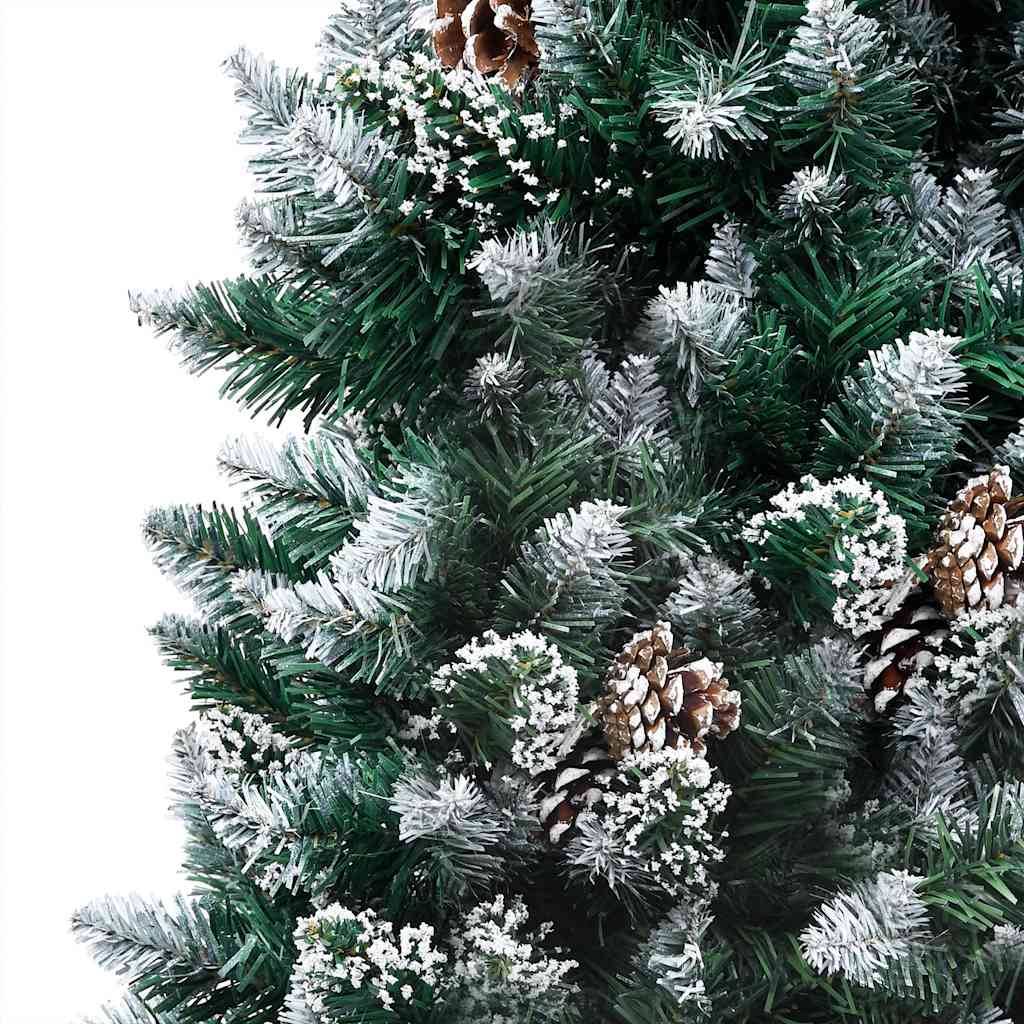 Kunstkerstboom met LED en kerstballen en dennenappels 180 cm is nu te koop bij PeponiXL, paradijselijk wonen!