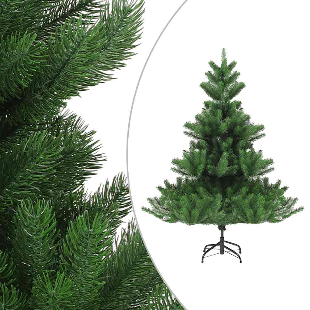 Kunstkerstboom Nordmann met LED's en kerstballen 180 cm groen is nu te koop bij PeponiXL, paradijselijk wonen!