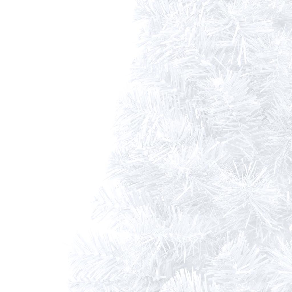Kunstkerstboom met verlichting en kerstballen half 240 cm wit is nu te koop bij PeponiXL, paradijselijk wonen!