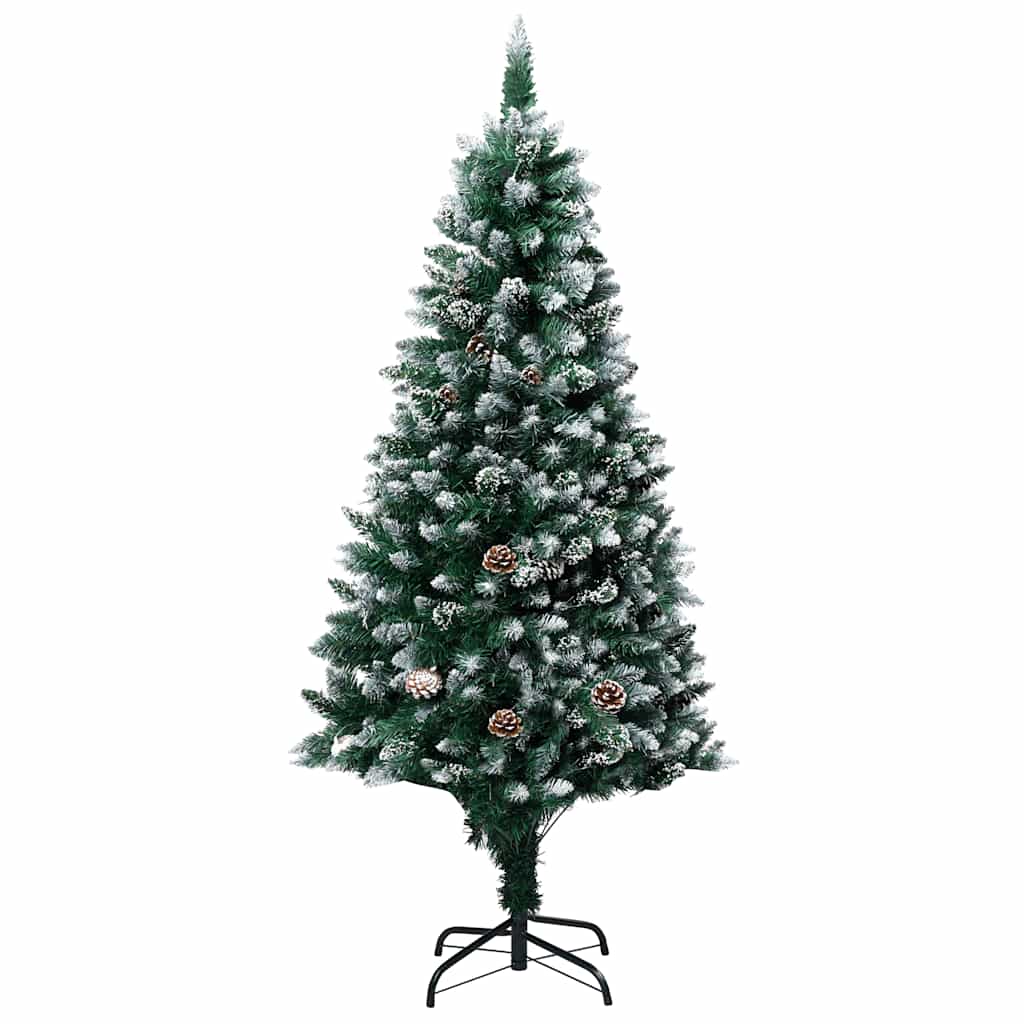 Kunstkerstboom met LED en kerstballen en dennenappels 180 cm is nu te koop bij PeponiXL, paradijselijk wonen!