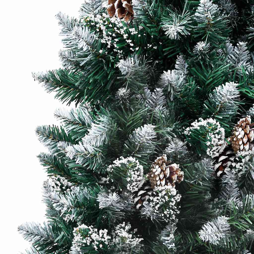 Kunstkerstboom met LED en kerstballen en dennenappels 180 cm is nu te koop bij PeponiXL, paradijselijk wonen!