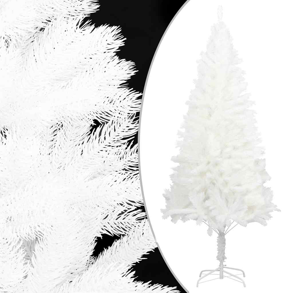 Kunstkerstboom met verlichting en kerstballen 120 cm wit is nu te koop bij PeponiXL, paradijselijk wonen!
