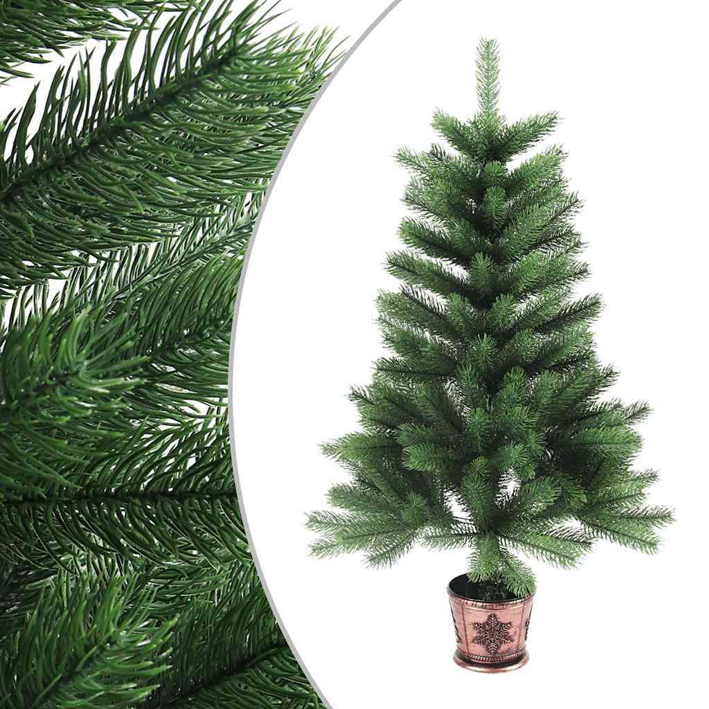 Kunstkerstboom met verlichting en kerstballen 90 cm groen is nu te koop bij PeponiXL, paradijselijk wonen!