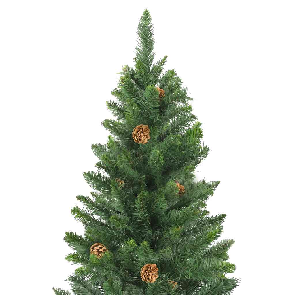 Kunstkerstboom met verlichting en kerstballen 180 cm groen is nu te koop bij PeponiXL, paradijselijk wonen!