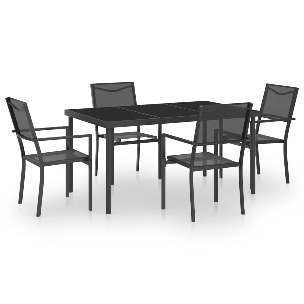 5-delige Tuinset staal is nu te koop bij PeponiXL, paradijselijk wonen!