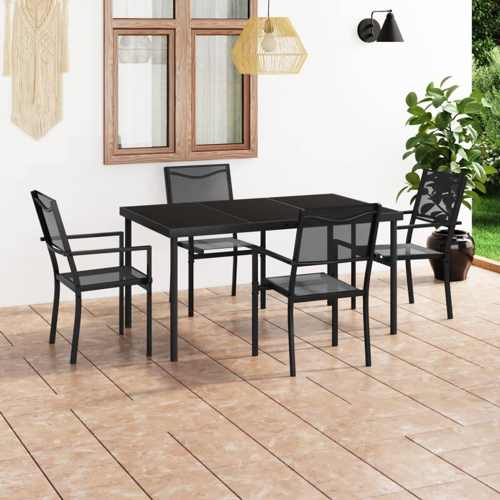 5-delige Tuinset staal is nu te koop bij PeponiXL, paradijselijk wonen!