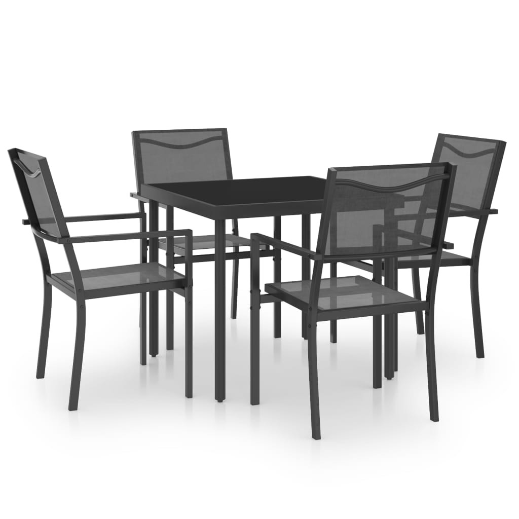 5-delige Tuinset staal is nu te koop bij PeponiXL, paradijselijk wonen!