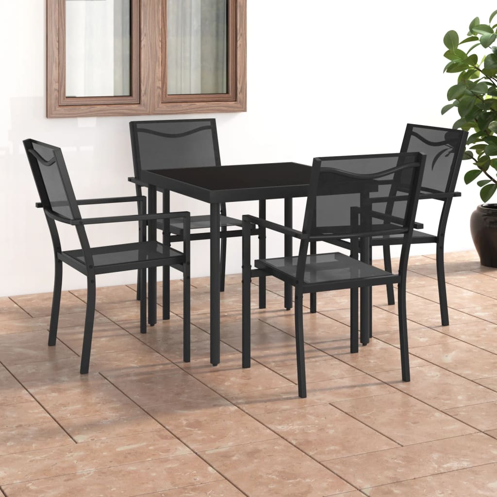 5-delige Tuinset staal is nu te koop bij PeponiXL, paradijselijk wonen!