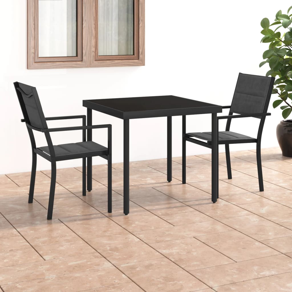 3-delige Tuinset staal is nu te koop bij PeponiXL, paradijselijk wonen!
