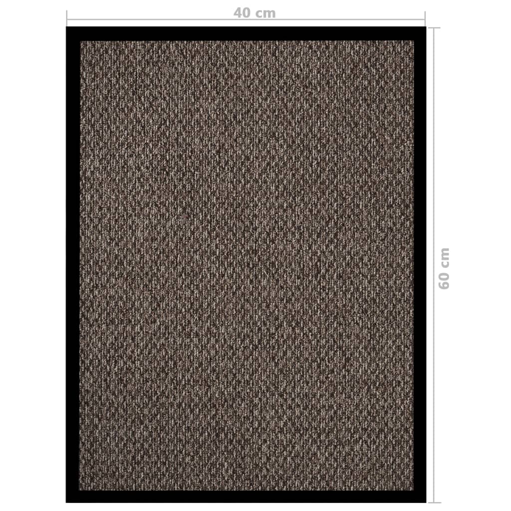 Deurmat 40x60 cm beige
