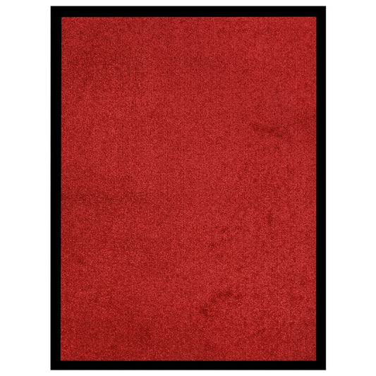 Deurmat 60x80 cm rood is nu te koop bij PeponiXL, paradijselijk wonen!
