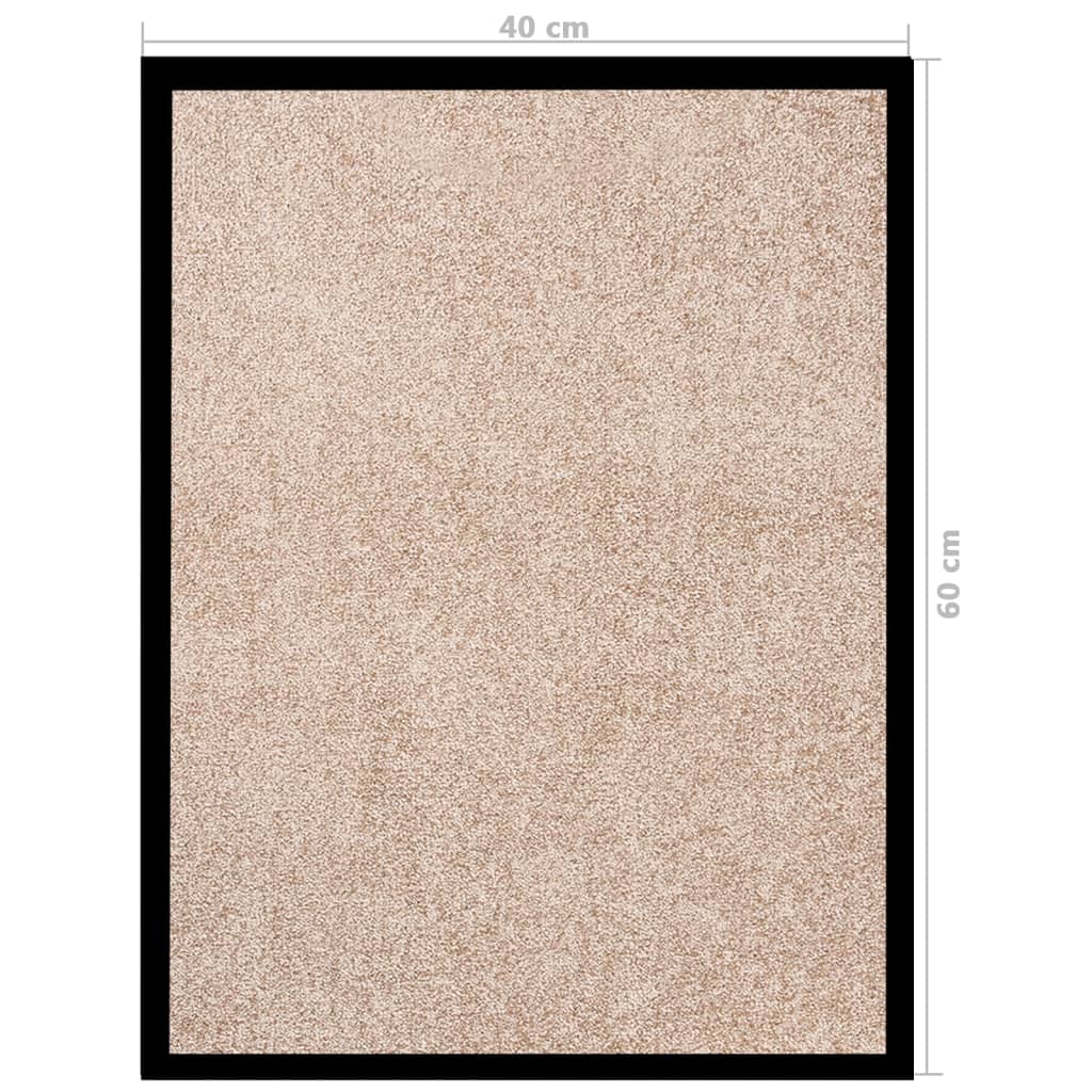 Deurmat 40x60 cm beige is nu te koop bij PeponiXL, paradijselijk wonen!