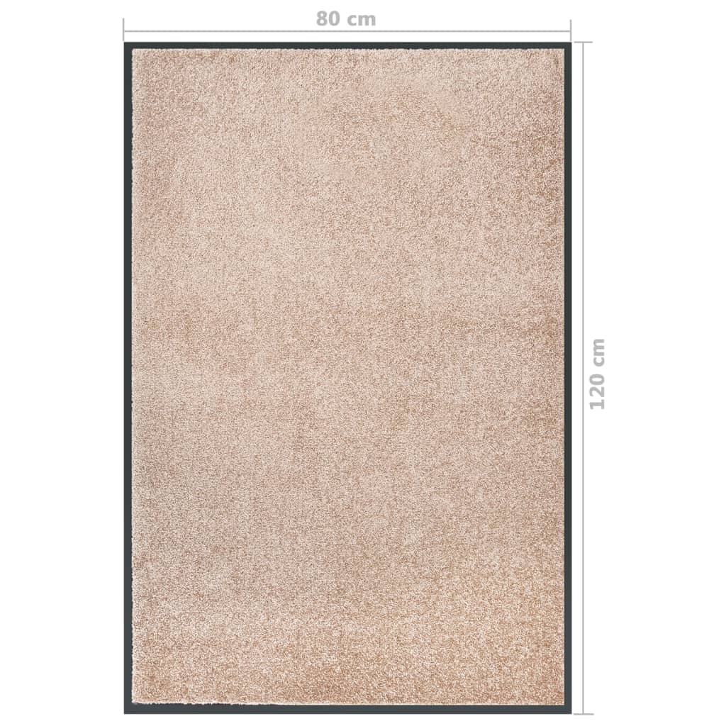 Deurmat 80x120 cm beige is nu te koop bij PeponiXL, paradijselijk wonen!