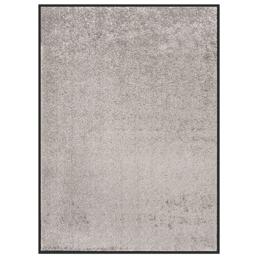 Deurmat 60x80 cm grijs is nu te koop bij PeponiXL, paradijselijk wonen!