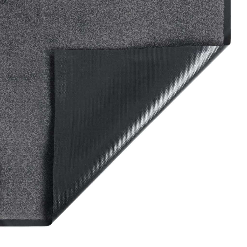 Deurmat 40x60 cm antracietkleurig is nu te koop bij PeponiXL, paradijselijk wonen!