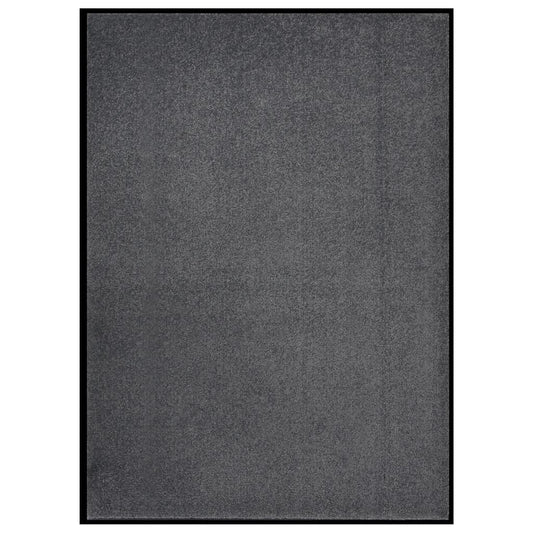 Deurmat 60x80 cm antracietkleurig is nu te koop bij PeponiXL, paradijselijk wonen!