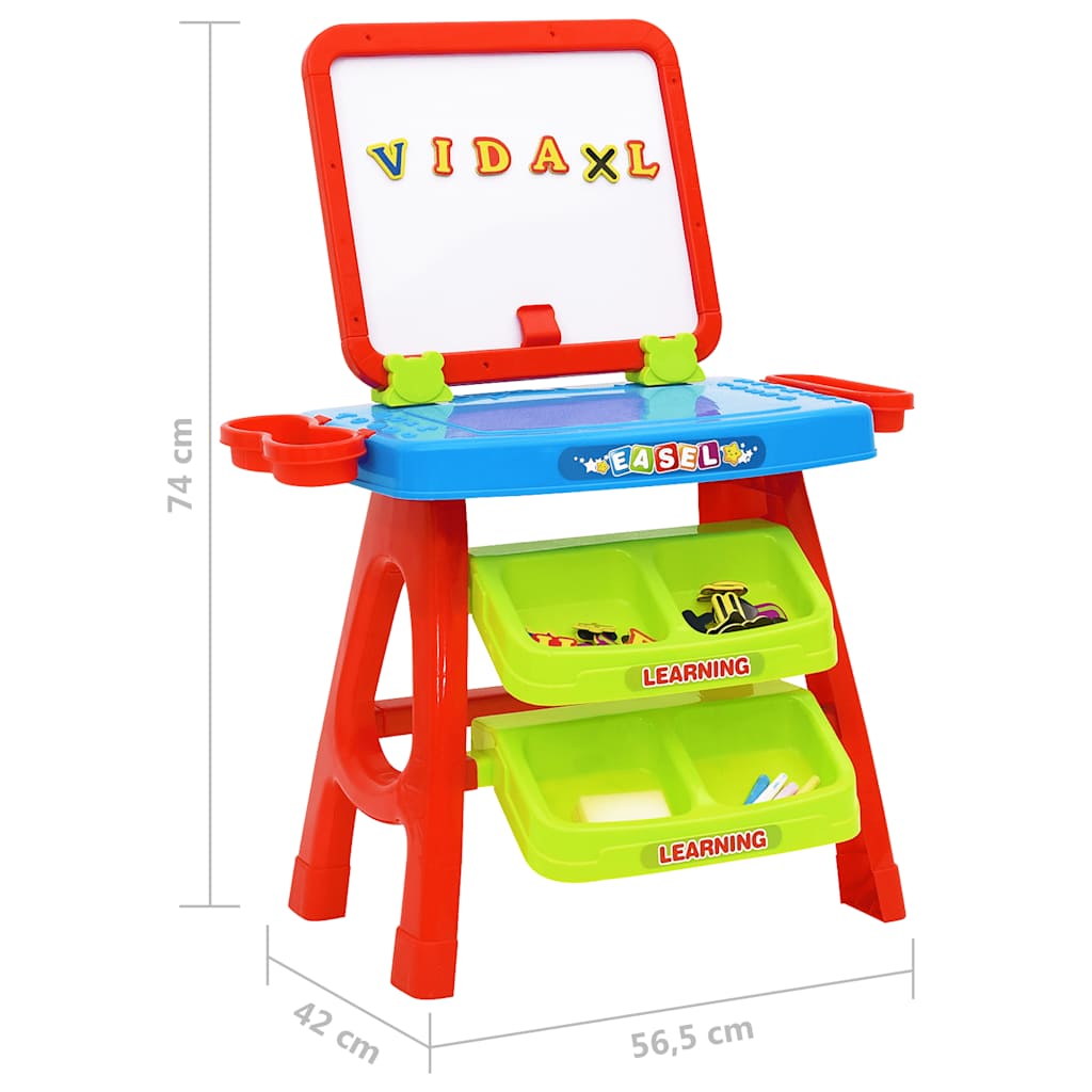 Leerbord voor kinderen Easel and Learning 3-in-1 is nu te koop bij PeponiXL, paradijselijk wonen!