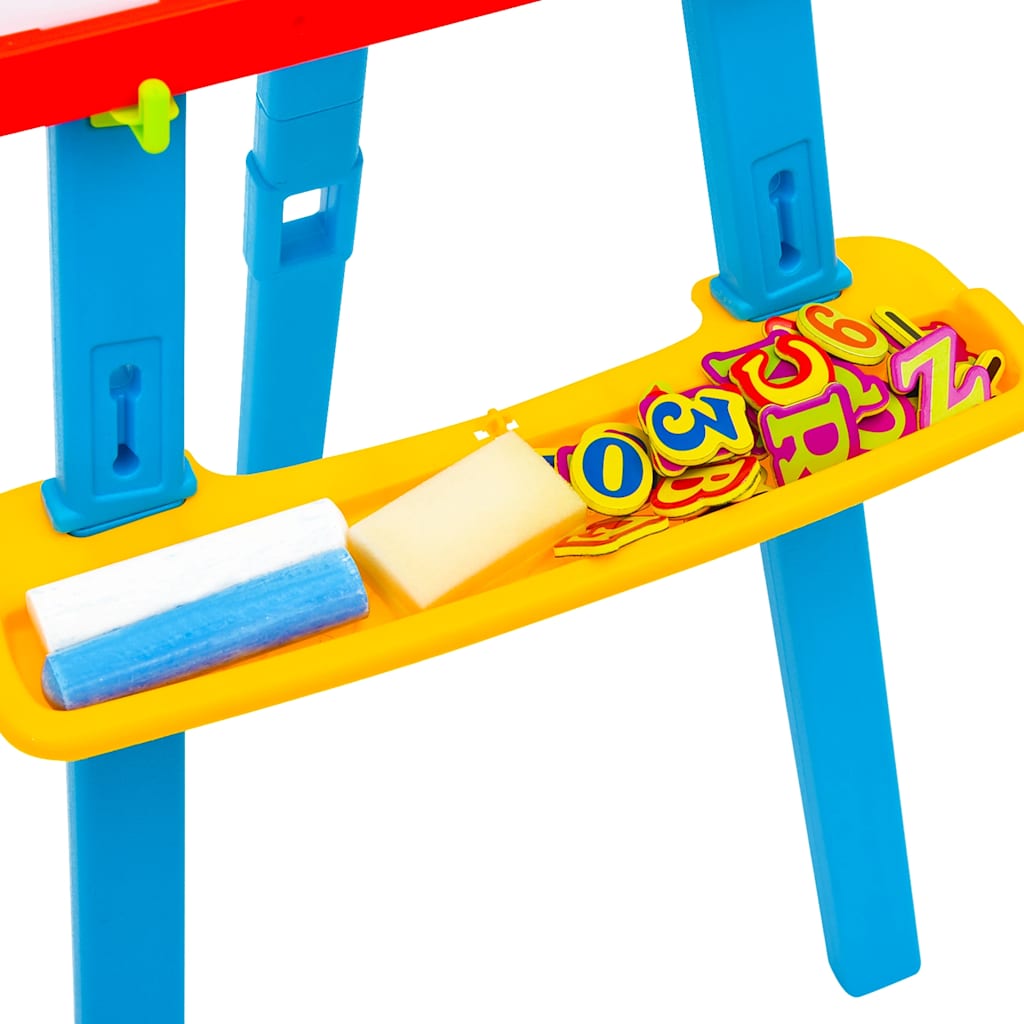 Kinderezel met krijtbord en whiteboard 2-in-1 is nu te koop bij PeponiXL, paradijselijk wonen!