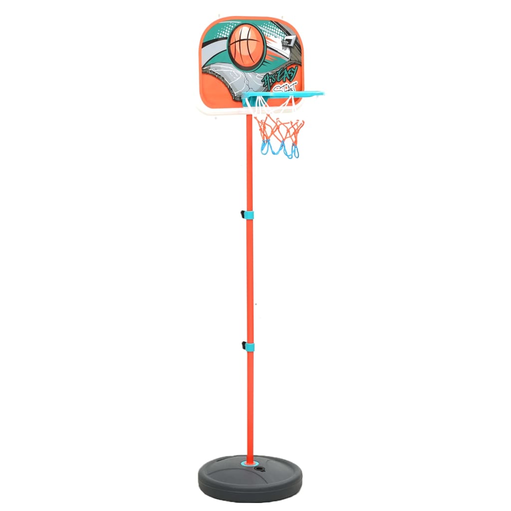Basketbalset draagbaar verstelbaar 133-160 cm is nu te koop bij PeponiXL, paradijselijk wonen!