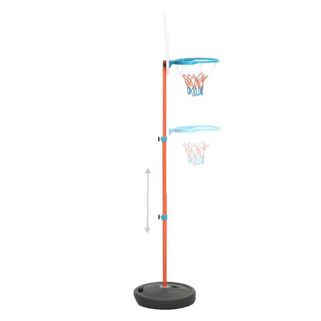 Basketbalset draagbaar verstelbaar 133-160 cm is nu te koop bij PeponiXL, paradijselijk wonen!
