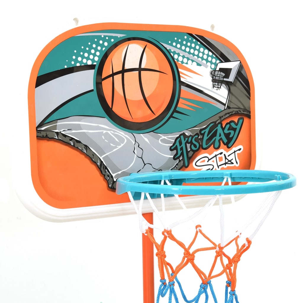 Basketbalset draagbaar verstelbaar 133-160 cm is nu te koop bij PeponiXL, paradijselijk wonen!