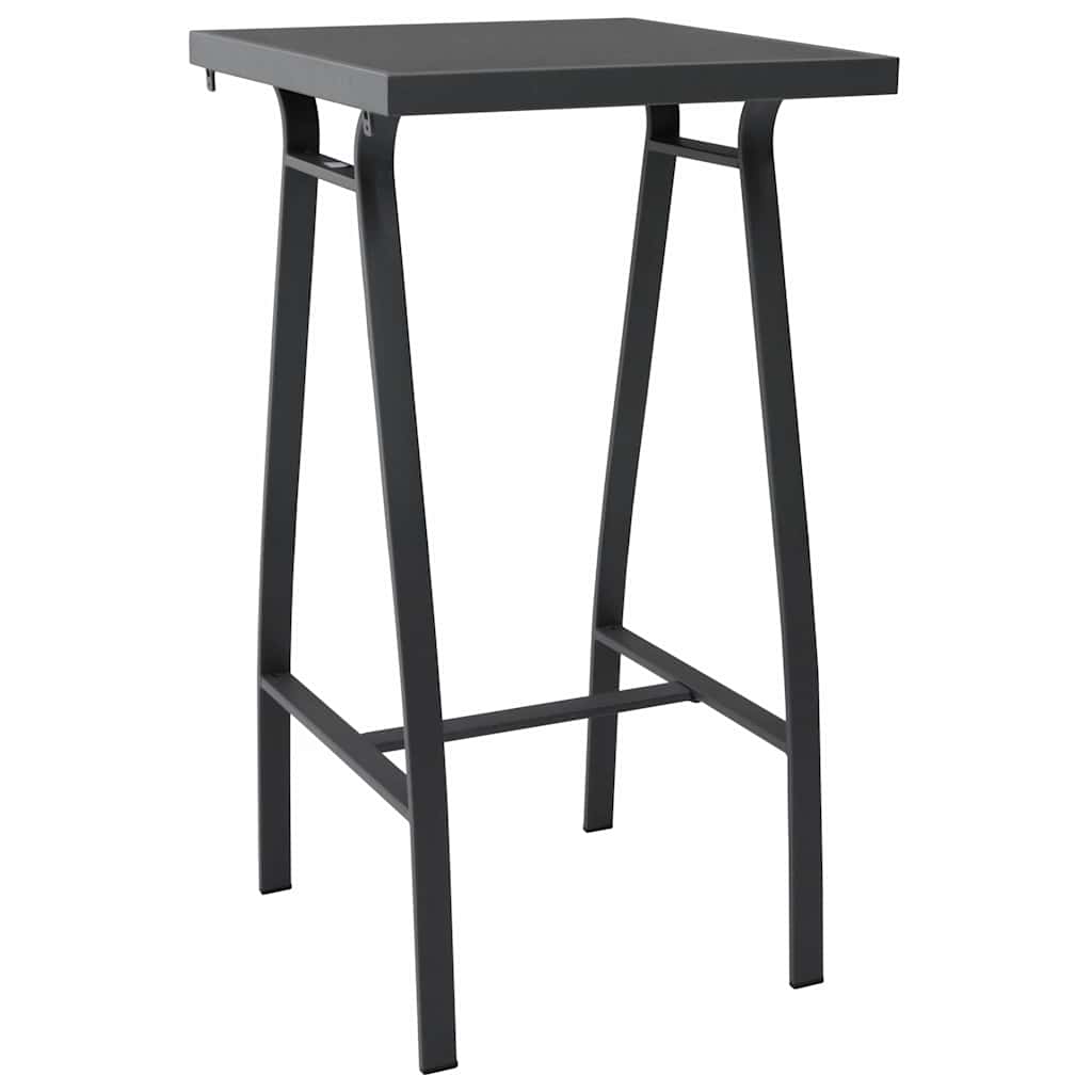 5-delige Tuinbarset zwart en grijs is nu te koop bij PeponiXL, paradijselijk wonen!