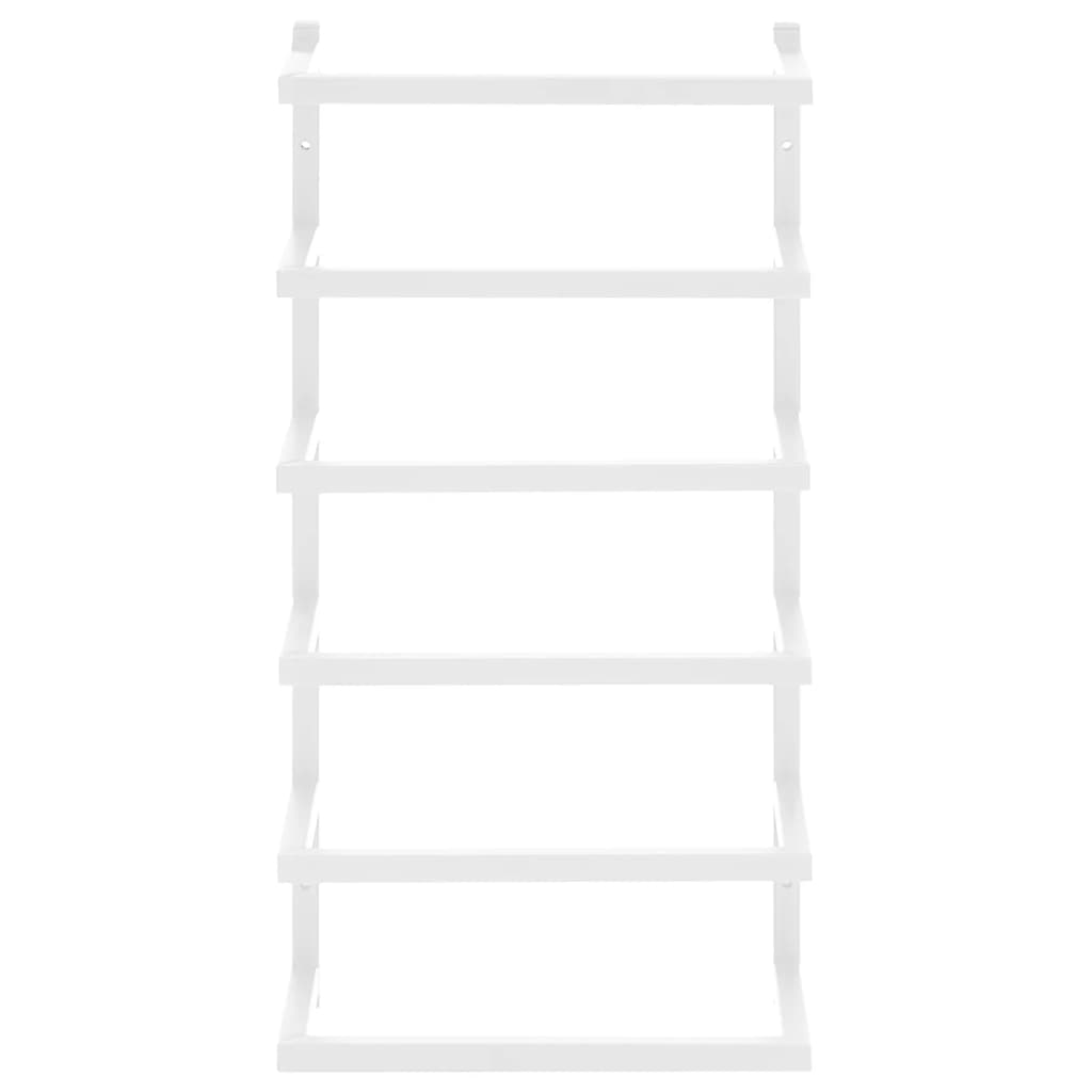 Handdoekenrek 24x12x48 cm staal wit is nu te koop bij PeponiXL, paradijselijk wonen!