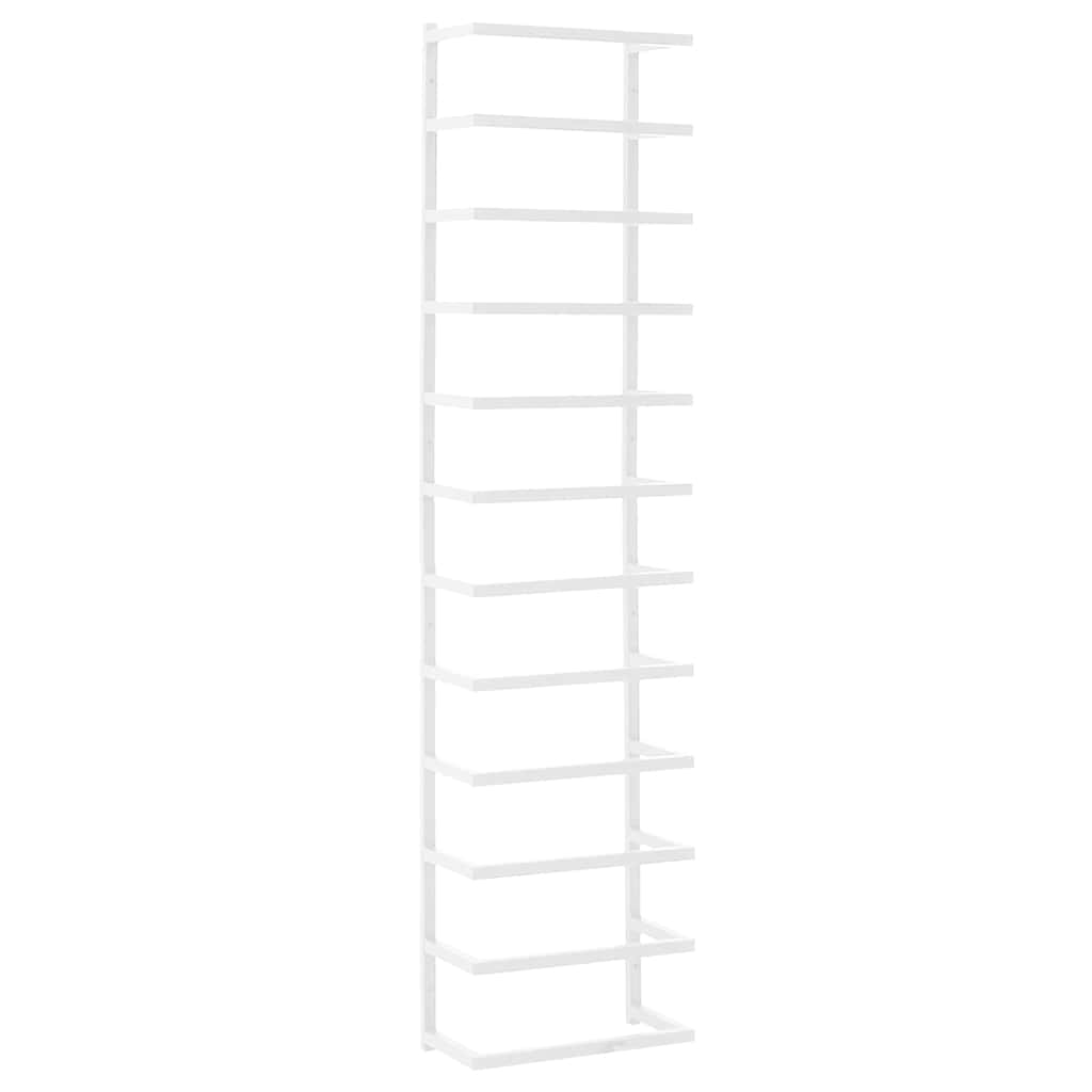 Handdoekenrek 24x12x96 cm staal wit is nu te koop bij PeponiXL, paradijselijk wonen!