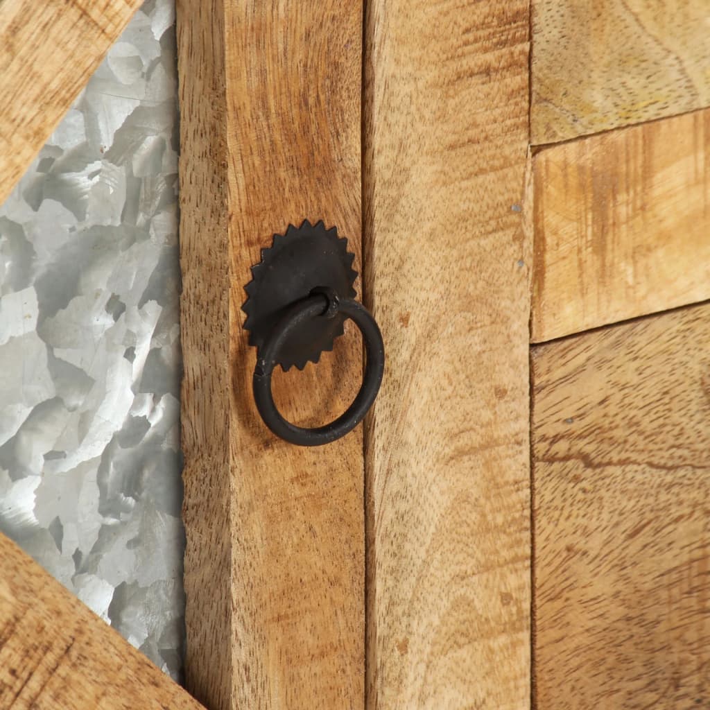 Dressoir 110x30x74 cm ruw mangohout is nu te koop bij PeponiXL, paradijselijk wonen!