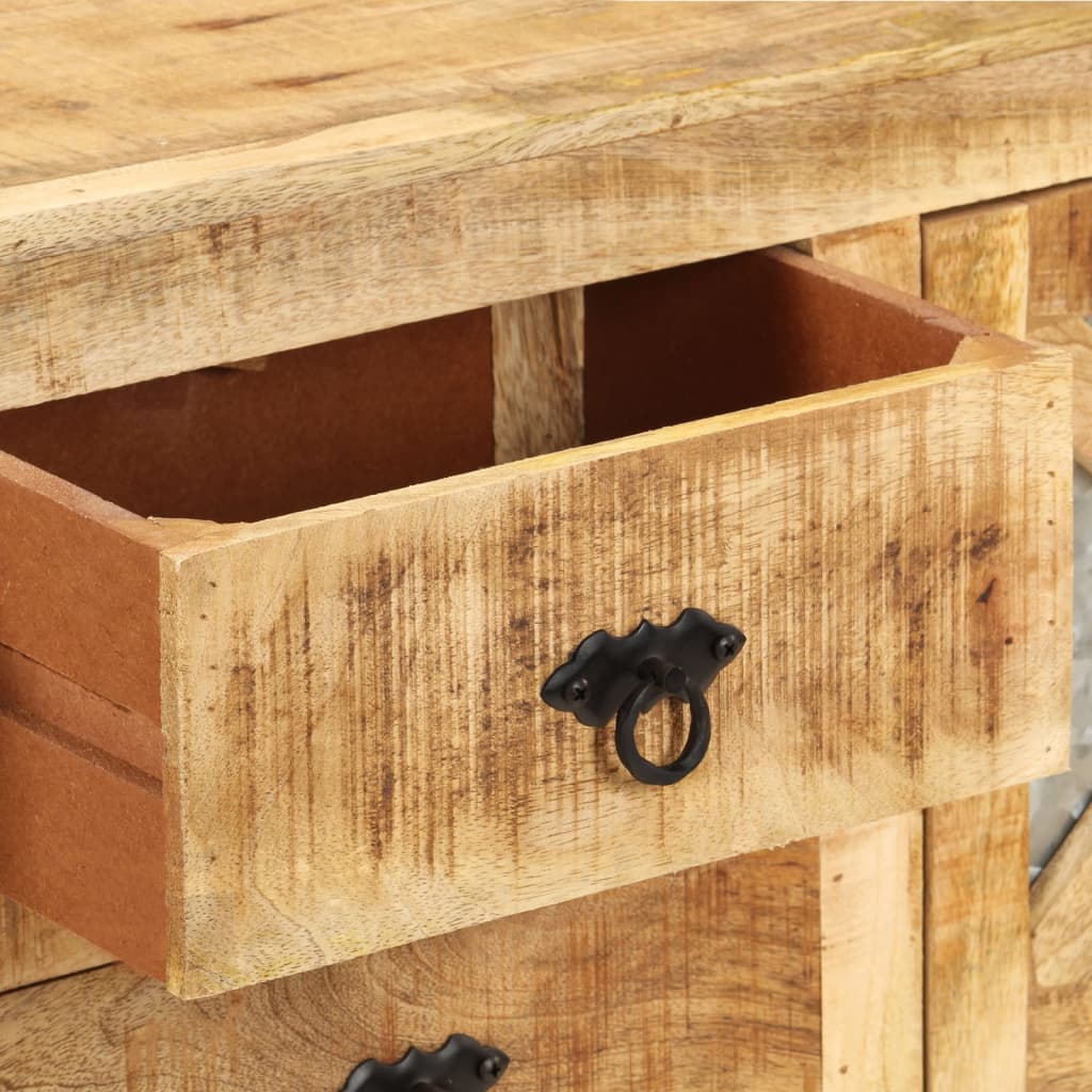 Dressoir 110x30x74 cm ruw mangohout is nu te koop bij PeponiXL, paradijselijk wonen!
