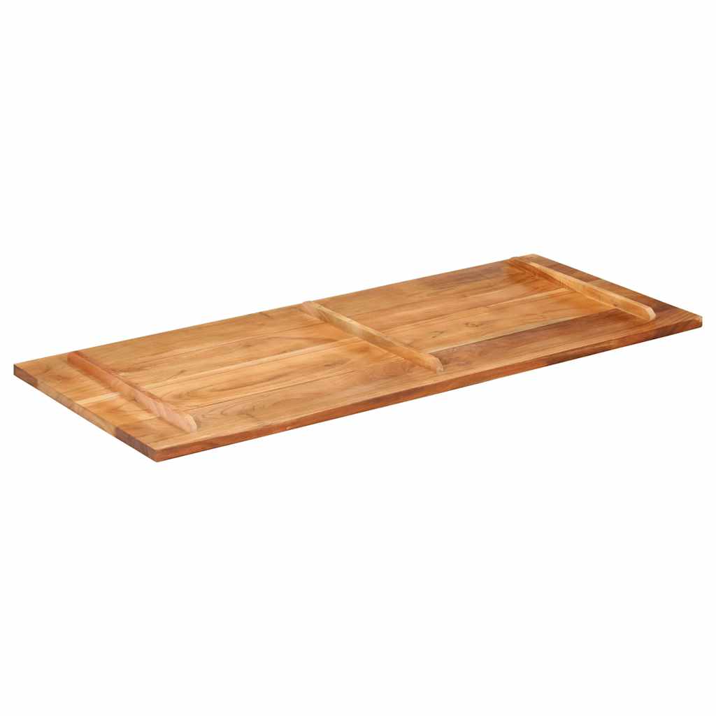 Tafelblad 140x60x(2,5-2,7) cm massief acaciahout is nu te koop bij PeponiXL, paradijselijk wonen!