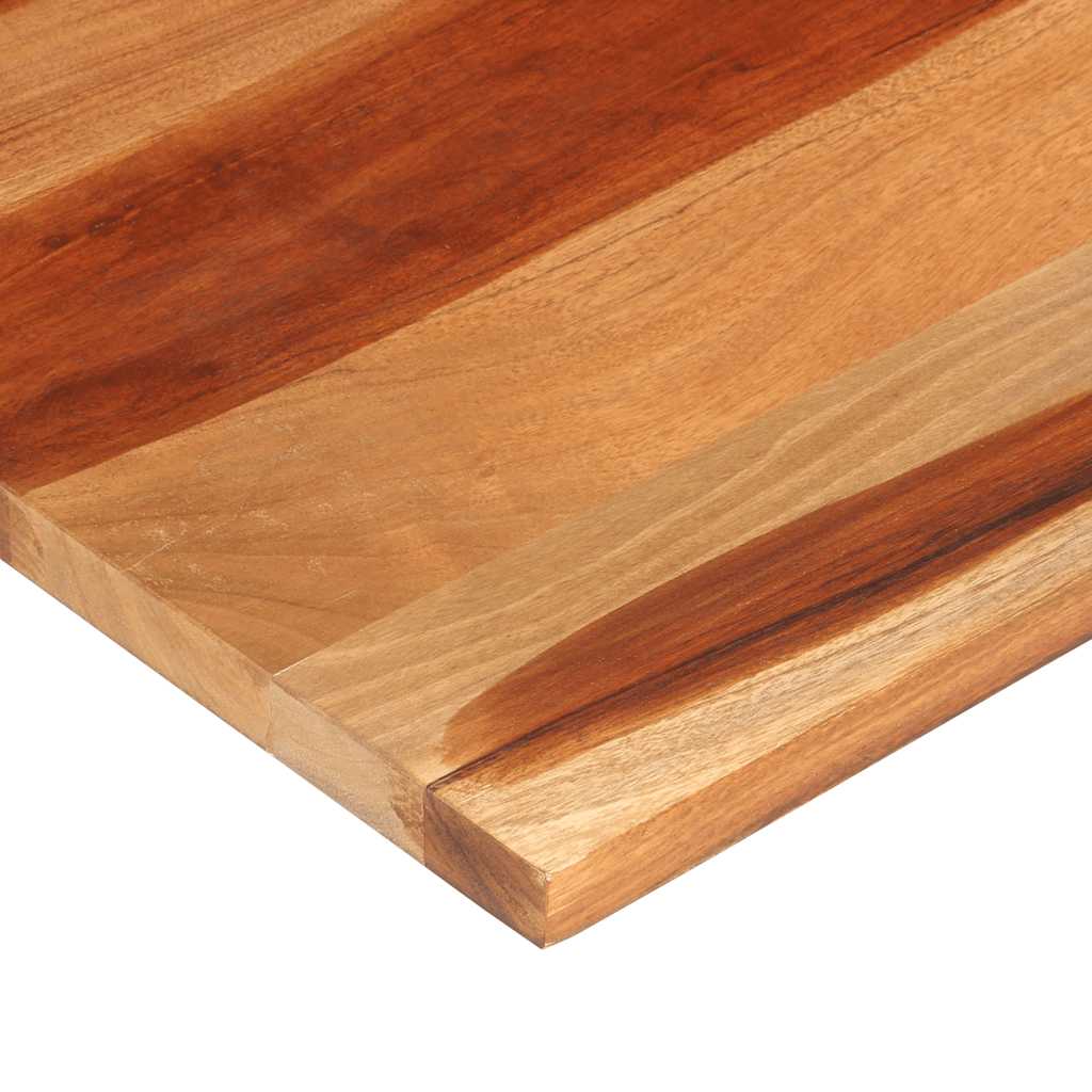 Tafelblad 140x60x(2,5-2,7) cm massief acaciahout is nu te koop bij PeponiXL, paradijselijk wonen!