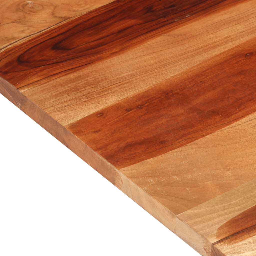 Tafelblad 140x60x(2,5-2,7) cm massief acaciahout is nu te koop bij PeponiXL, paradijselijk wonen!