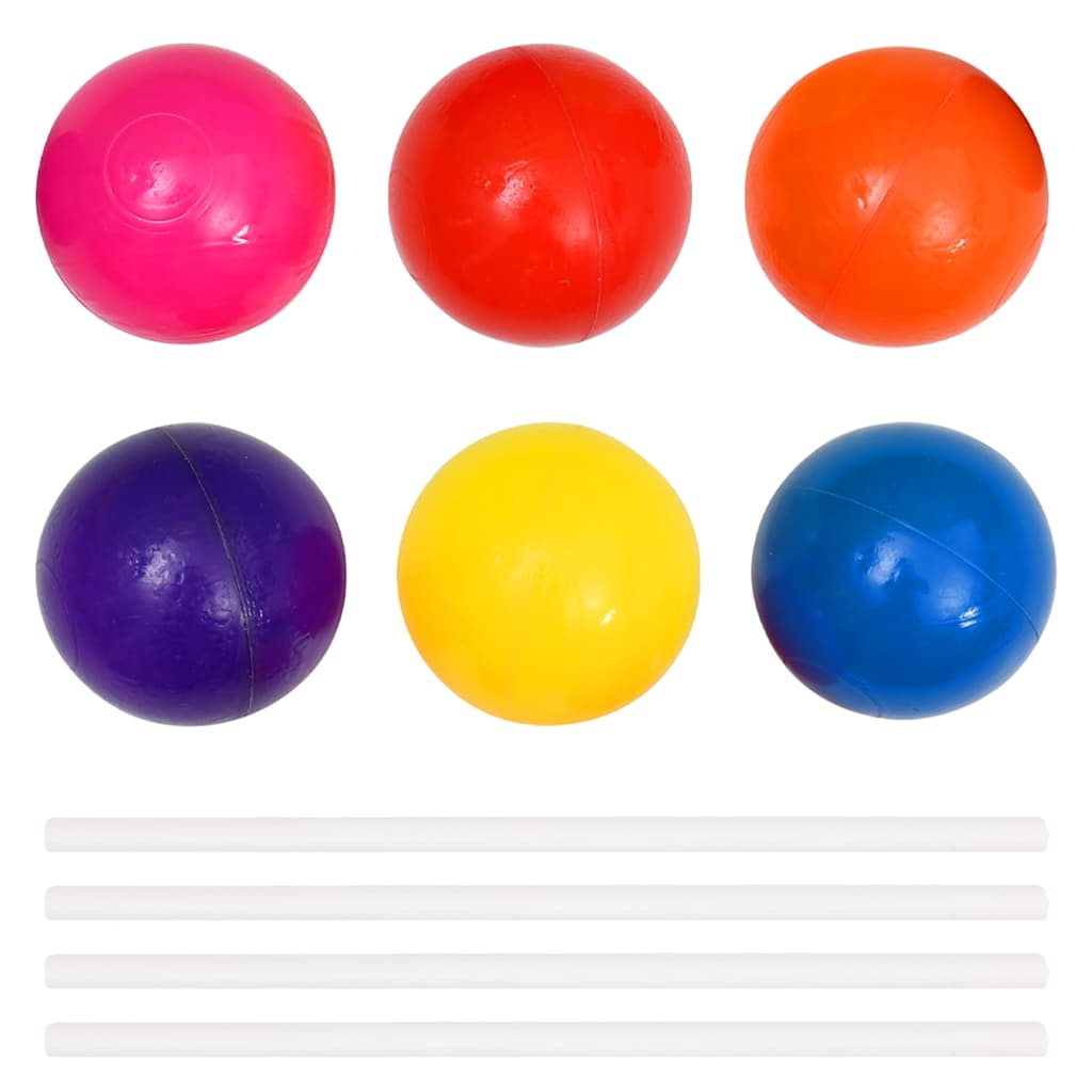 Ballenbak voor kinderen met 50 ballen 75x75x32 cm is nu te koop bij PeponiXL, paradijselijk wonen!
