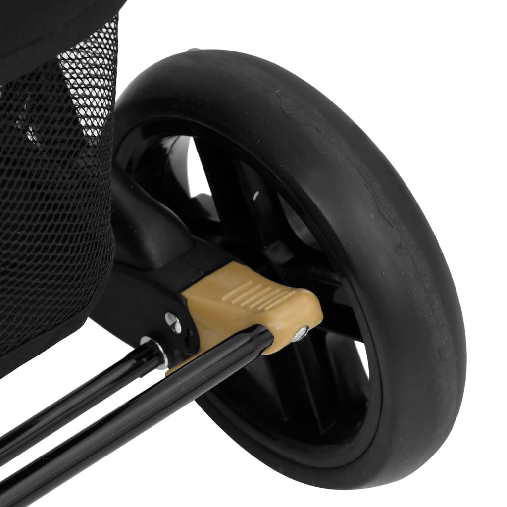 Tweelingkinderwagen staal taupe is nu te koop bij PeponiXL, paradijselijk wonen!