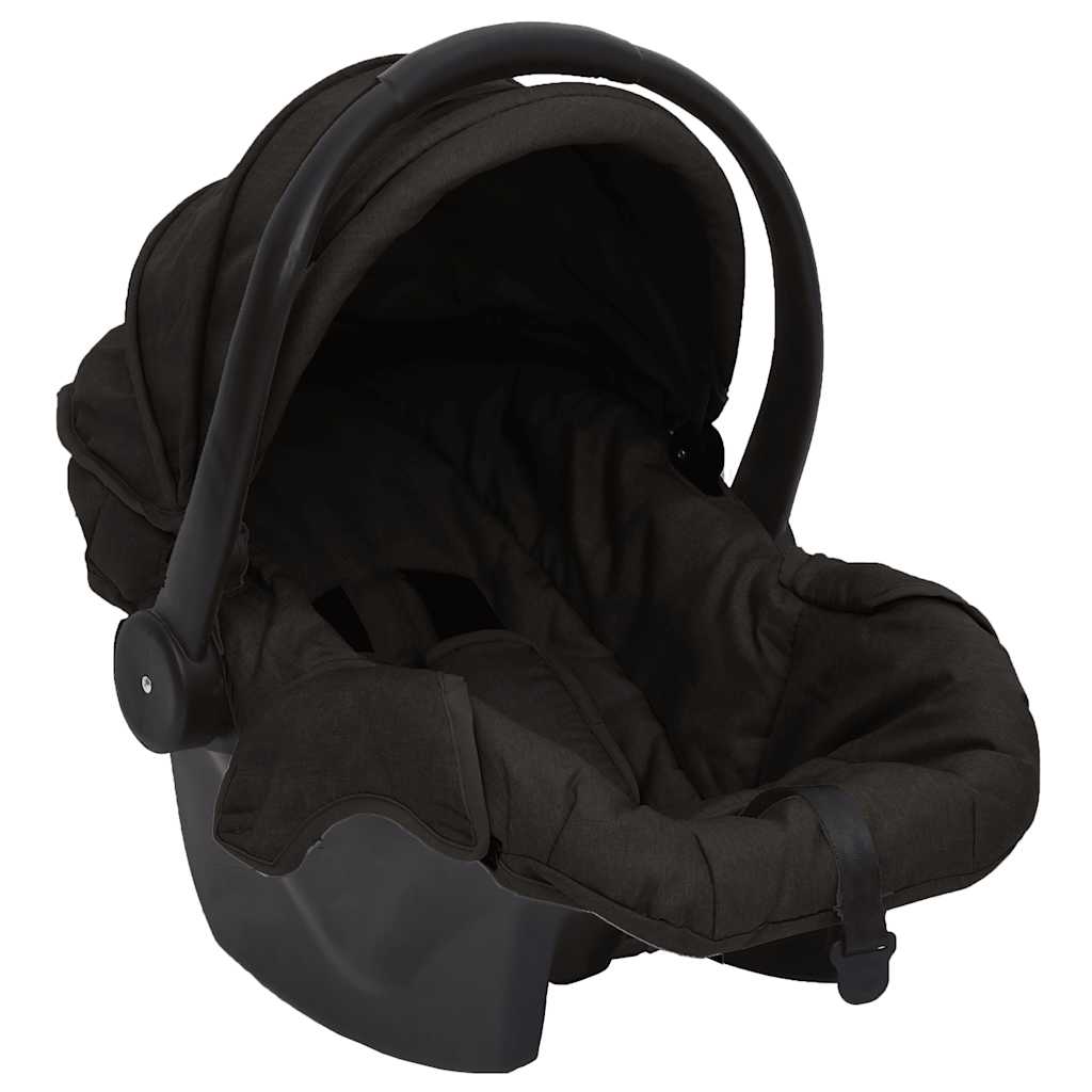 Kinderwagen 3-in-1 staal antracietkleurig is nu te koop bij PeponiXL, paradijselijk wonen!