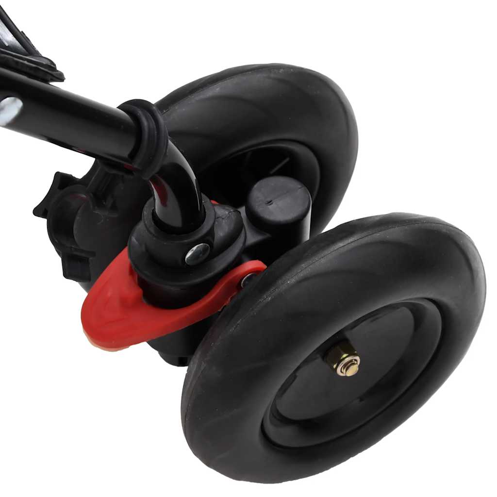 Kinderbuggy staal antracietkleurig en zwart is nu te koop bij PeponiXL, paradijselijk wonen!