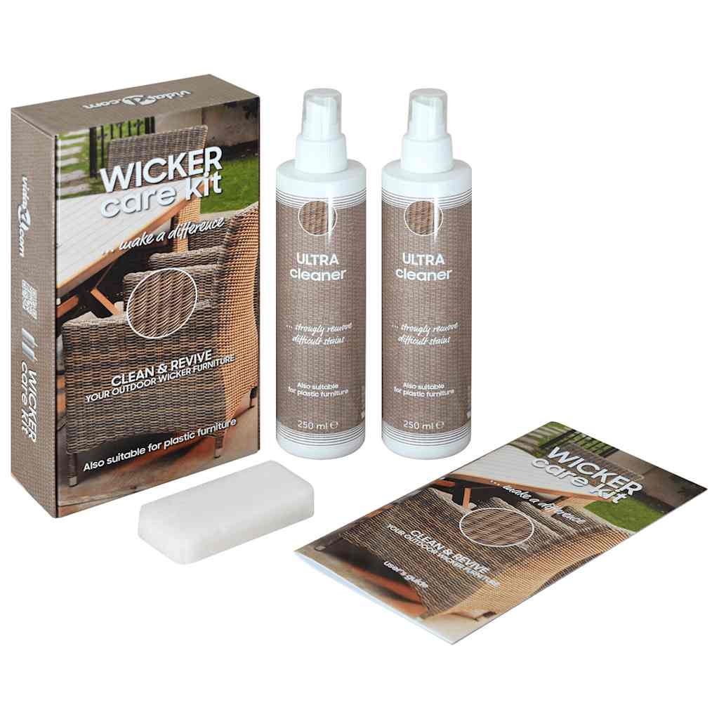 Rattan-en-textileenonderhoudsset voor tuinmeubelen 2x250 ml is nu te koop bij PeponiXL, paradijselijk wonen!
