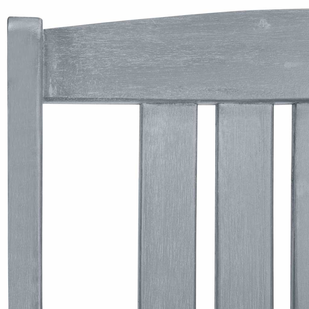 Tuinstoelen 6 st met kussens massief acaciahout grijs is nu te koop bij PeponiXL, paradijselijk wonen!