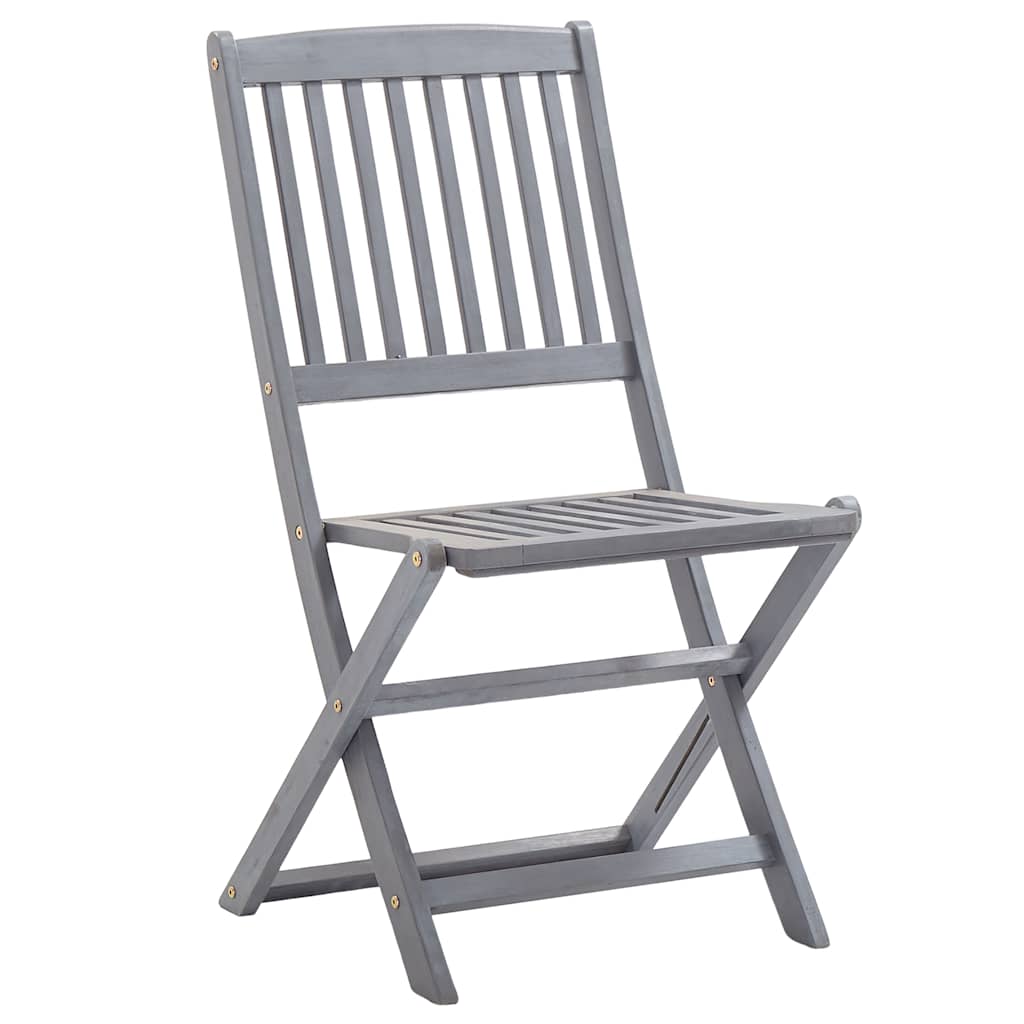 Tuinstoelen 8 st inklapbaar met kussens massief acaciahout is nu te koop bij PeponiXL, paradijselijk wonen!