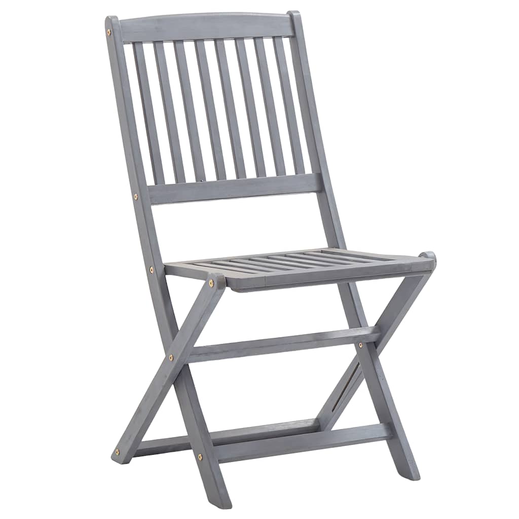 Tuinstoelen 8 st inklapbaar met kussens massief acaciahout is nu te koop bij PeponiXL, paradijselijk wonen!