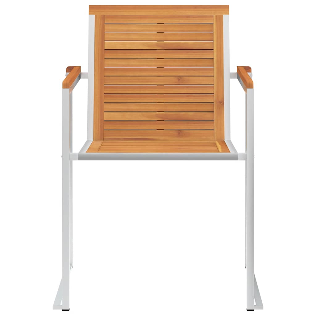 Tuinstoelen 8 st met kussens massief acaciahout is nu te koop bij PeponiXL, paradijselijk wonen!