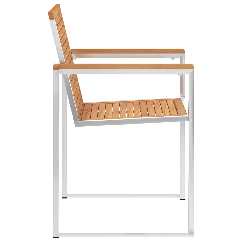 Tuinstoelen 4 st met kussens massief teakhout is nu te koop bij PeponiXL, paradijselijk wonen!