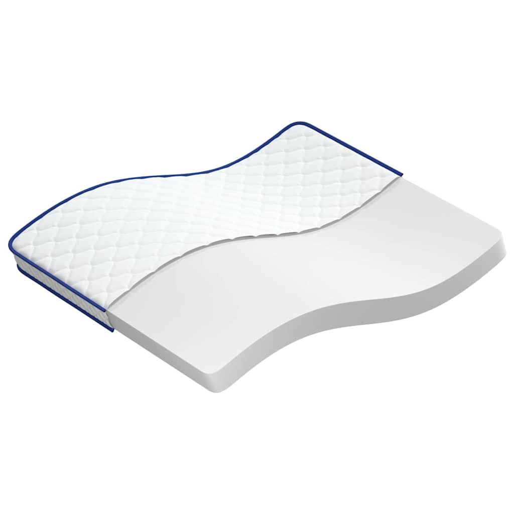 Matras vidaXL Matras Zacht Wit Wit 200 x 160 x 17 cm PU Schuim is nu te koop bij PeponiXL, paradijselijk wonen!